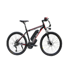 Black 6061 Aluminium Electric Bike , 26 Inch 350w E Bike CE Certification