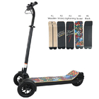 8.5 Inch Powerful Electric Scooter Three Wheels 8.0AH / 8.8AH Lithium Battery With CE