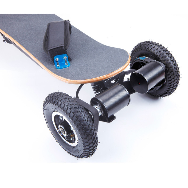 42v Portable Electric Skateboard , Fast Speed Off Road Electric Longboard