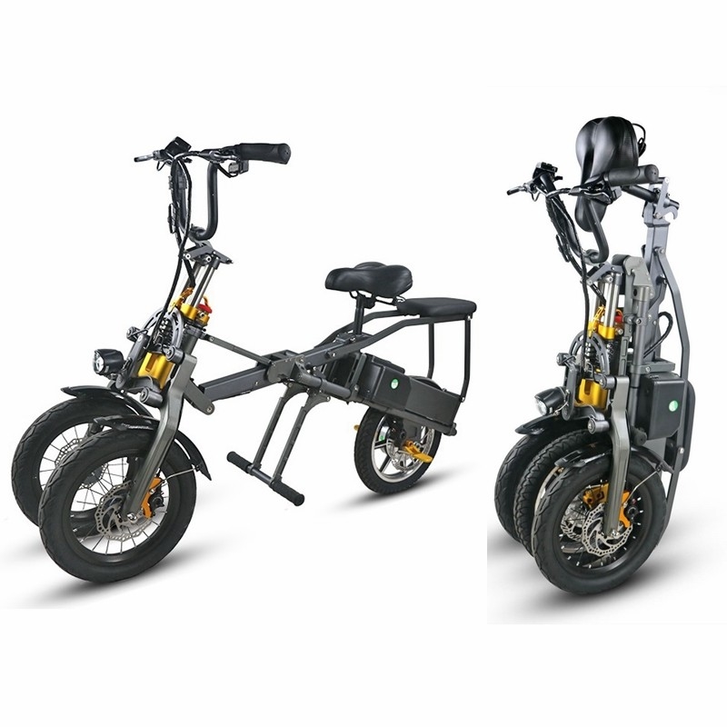 Adult Electric Tricycle Bike , 3 Wheel Electric Trike 350W 8AH Lithium Battery
