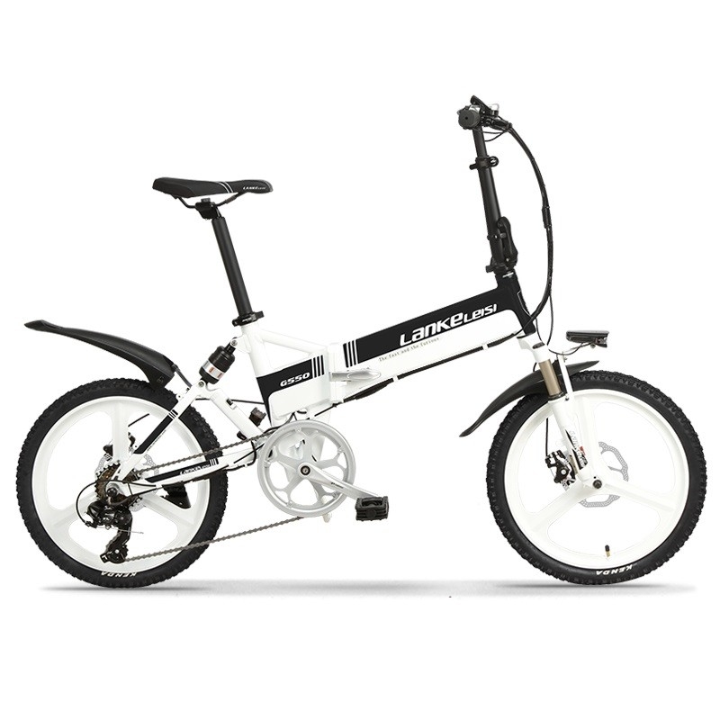 Multi Functional Foldable Electric Bike 20 inch with Rear Suspension