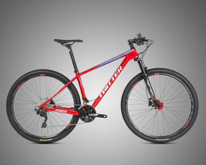 Adult M6000 Carbon Fiber Mountain Bike 29 Inch MTB 30 Speed No Electric