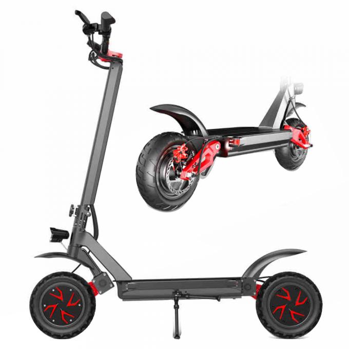 150kg Max Load Adult Electric E Scooter 60 80km 3600W Electric Powered Scooters