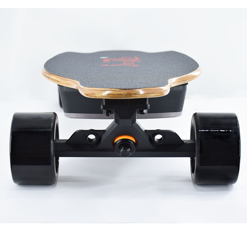 970mm Deck Size Portable Electric Skateboard 600W*2 Watt Lithium Ion