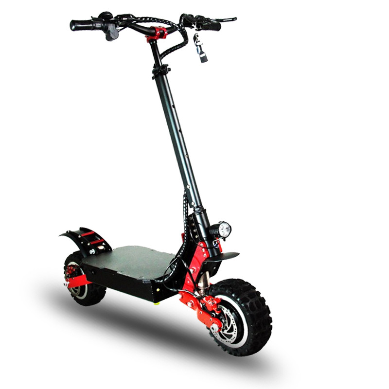 70V 4000W Powerful Electric Scooter , Off Road Kick Scooter 11 Inch