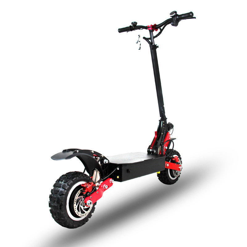 70V 4000W Powerful Electric Scooter , Off Road Kick Scooter 11 Inch
