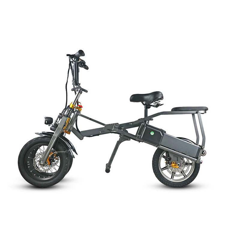 48V 8AH 350W Dual Battery Powered Tricycle For Adults Aluminium Alloy Frame
