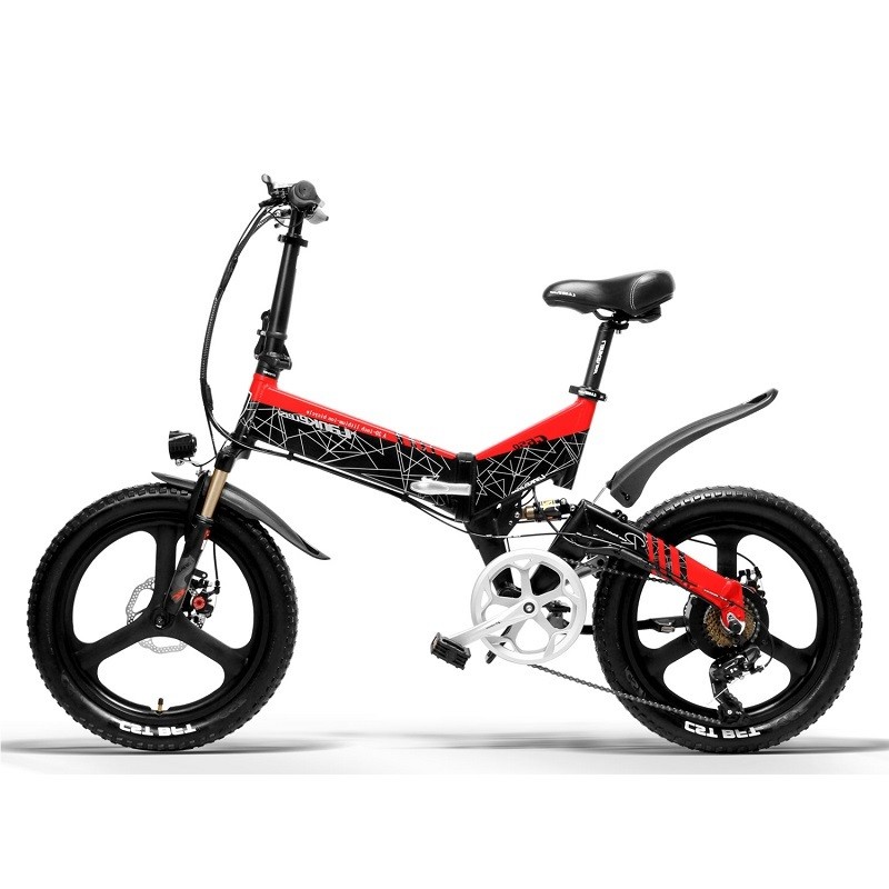 7 Speed Full Suspension Electric Bike , Shlmano 20 Inch Folding Electric Bicycle 7 Speed Full Suspension Electric Bike , Shlmano 20 Inch Folding Electric Bicycle
