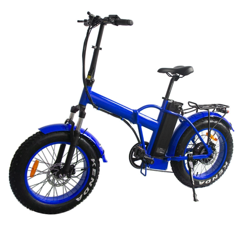 pl87970888 two wheel foldable portable electric bike 40 mile range 48v 500w rear motor 20in
