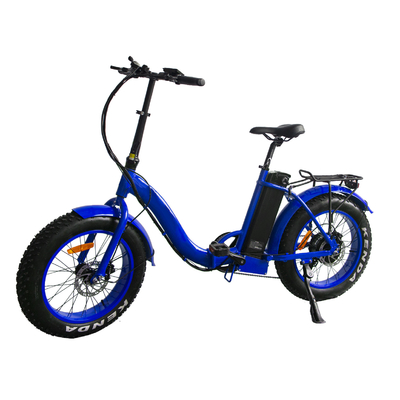 250w 1000w 48v Folding Electric Bike Off Road 10.4 15.6 21Ah Lithium Battery