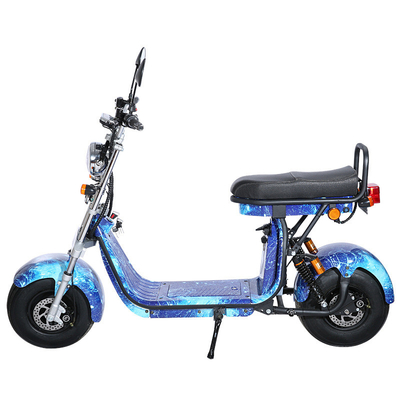 Two Seat Golf Citycoco Electric Scooter 1500w 60v 12ah 200kg Load