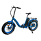 Mens Mini Folding Electric Hybrid Bike Orange 48v Electric Folding Bicycle With Pedal Assist System