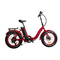 Folding Fat Tire Electric Mountain Bike Full Suspension 20 Inch Thick Tyre Electric Bike