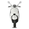 2000w Electric Motorcycle Scooter Moped Hybrid For Adults