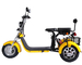 Off Road 3 Wheel Electric Scooter Street Legal For Adults 1000w 1500w 60v Lithium Battery