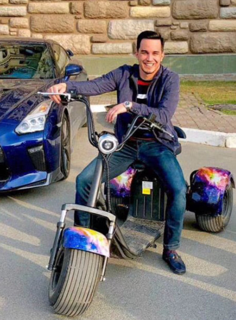 Smart E  City Coco Electric Harley Scooter 60v 1500w 75mph 70 Mph 35