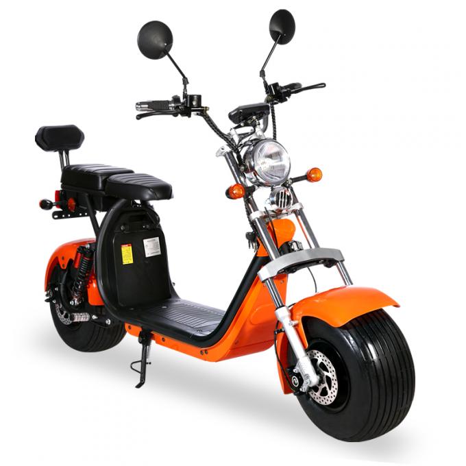 Fat Tire Harley Citycoco Electric Scooter 2000w 2 Wheel Long Range 6