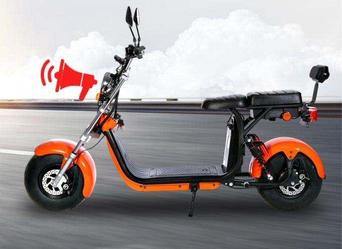 Fat Tire Harley Citycoco Electric Scooter 2000w 2 Wheel Long Range 9