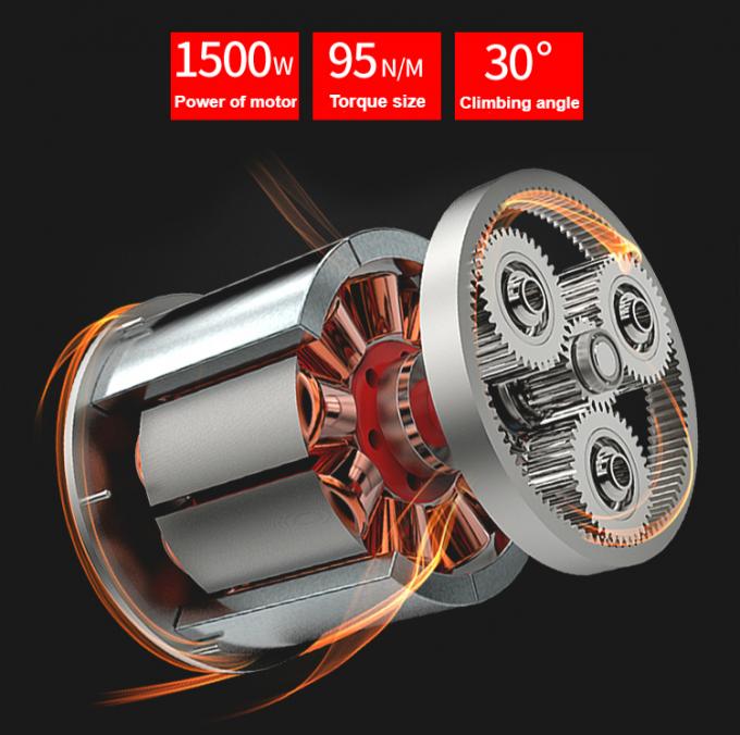 Fat Tire Harley Citycoco Electric Scooter 2000w 2 Wheel Long Range 11