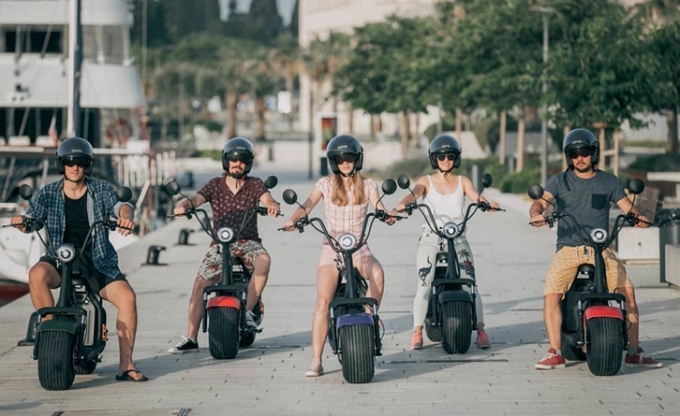 Smart E  City Coco Electric Harley Scooter 60v 1500w 75mph 70 Mph 0