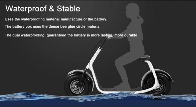 1000w 1500w 2000w Big Fat Tire Coco Harley Electric Scooter Golf EEC Approved 1