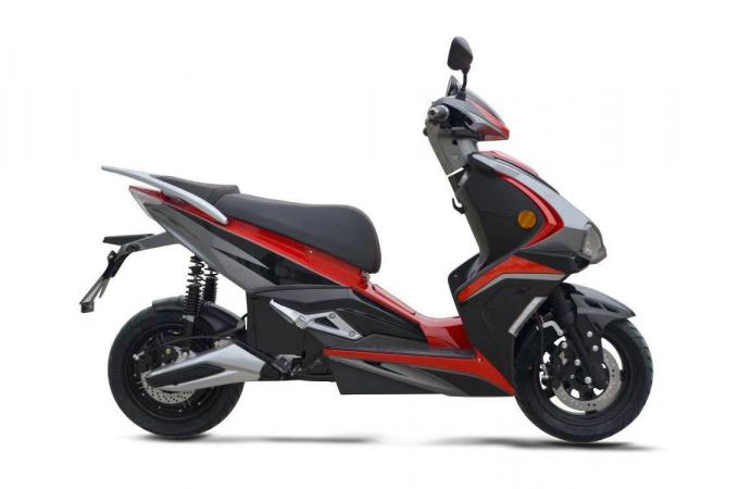 Fat Tire City Coco Two Wheel Electric Scooter 72V 3000w 20Ah 40-60km 3