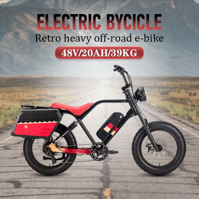250W 750w Elektrische Fiets Bicycle Battery 48v 20AH Fat Tire For Adults 0